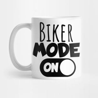 Motorcycle biker mode on Mug